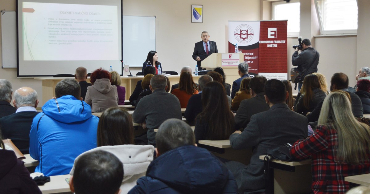 Održano predavanje akademika Trifkovića o stanju i perspektivama nauke u BiH