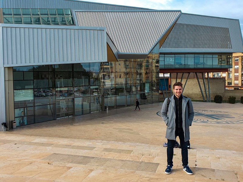 Student Odsjeka za sport i zdravlje na razmjeni na Katoličkom Univerzitetu u Valensiji